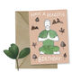 'Have A Peaceful Birthday' Greetings Card, thumbnail 2 of 2