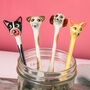 Handmade Ceramic Dog Spoons, thumbnail 1 of 10