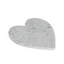 White Marble Heart Serving Board, thumbnail 2 of 6