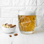 Personalised Premium Dimpled Beer Glass, thumbnail 3 of 6
