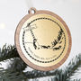 Personalised Family Christmas Bauble, thumbnail 2 of 4