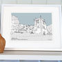 Personalised Wedding Or Christening Venue Portrait, thumbnail 2 of 11