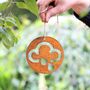 Weather Symbol Hanging Garden Decoration Rusty, thumbnail 8 of 12