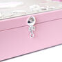 Personalised Large Baby Pink Keepsake Box, thumbnail 3 of 4