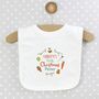 Personalised 'First Christmas Dinner' Bib, thumbnail 1 of 5