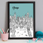 Personalised Chicago Print, thumbnail 6 of 10