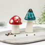 Toadstool Salt And Pepper Shakers, thumbnail 1 of 3