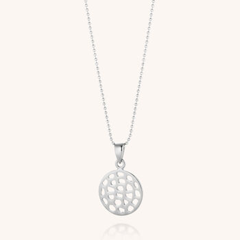 Leopard Print Disc Sterling Silver, 3 of 6