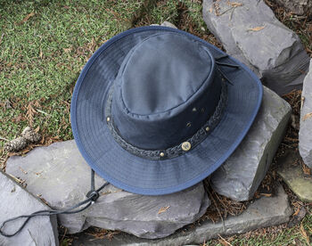 The Wilderness Waxed Cotton Hat Unisex Hats, 2 of 11