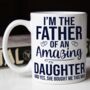 Amazing Daughter Father's Day Mug, thumbnail 2 of 2