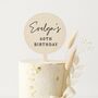 Acrylic Custom Birthday Cake Topper, thumbnail 1 of 7