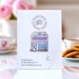 I Love Tea Shops Hard Enamel Pin Badge, Birthday, Christmas, Friendship Gift For Tea And Cake Lovers, thumbnail 1 of 8