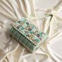 Tamia Floral Mint Clutch, thumbnail 1 of 5