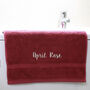 Personalised Boutique Luxury Hand Towel, thumbnail 11 of 11