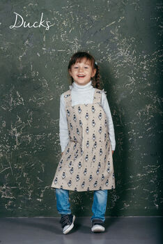 Kids Apron | Personalised Toddler Pinafore, 3 of 12
