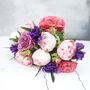 Luxury Summer Hand Tied Peony Bouquet, thumbnail 11 of 12