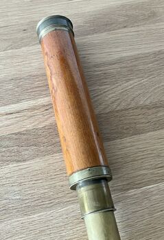 Antique Dollond London Brass And Wood Telescope, 9 of 11