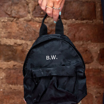 Personalised Embroidered Initials Running Backpack, 2 of 5