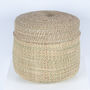 Milulu Grass Natural Lidded Storage Basket, thumbnail 6 of 8