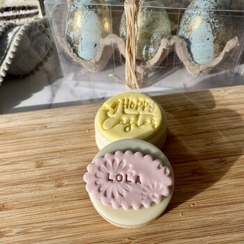 Personalised Easter Twin Chocolate Coated Oreo Gift, 8 of 9