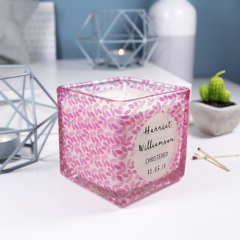 Christening Square Scented Candle, 11 of 12