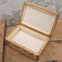 Carved Personalised Wooden Anniversary Box, thumbnail 4 of 6