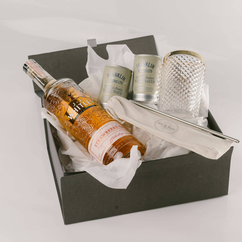 J J Whitley Personalised Signature Gift Set By Gin & Rum Warehouse ...