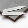 Personalised Secret Message Collar Stiffeners, thumbnail 5 of 5