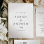 Leaf Wedding Invitations With Inserts Sample, thumbnail 6 of 7