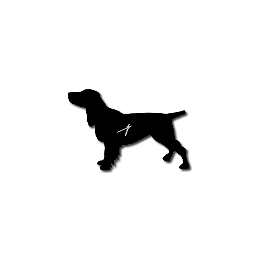 Spaniel Clock With Wagging Tail, thumbnail 5 of 6
