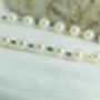 Large Pearls And Gemstone Necklace. Free UK Delivery, thumbnail 2 of 5