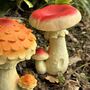 Set Of Four Mushroom Garden Decorations, thumbnail 8 of 8