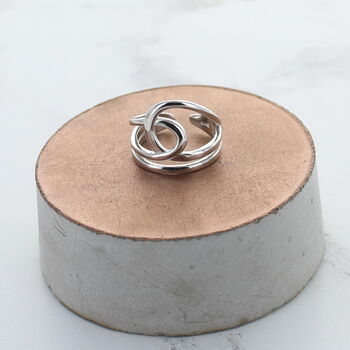 Twisted Swirl Statement Ring, 2 of 3