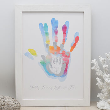Personalised Family Handprint Print, 4 of 4