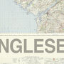 Personalised Anglesey Map Print Anglesey Gift, thumbnail 4 of 9