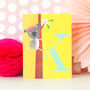 Mini K For Koala Card, thumbnail 4 of 5