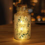 Personalised Wedding Botanical LED Jar, thumbnail 3 of 4