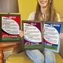60 Years Of Being A Football Fan 60th Birthday Print Gift 50 Clubs Available, thumbnail 2 of 8