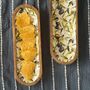 Mango Wood Oval Serving Platter Tray, Olive Print, thumbnail 7 of 7