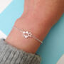 Personalised Initial Sterling Silver Magic Star Bracelet, thumbnail 8 of 12