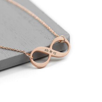 Personalised Infinity Twist Necklace, 6 of 10