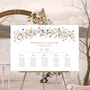 Wedding Table Plan Wild Flower, thumbnail 2 of 6
