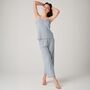 Women's 'Cornish' Bamboo Lace Camisole Pyjama Set, thumbnail 1 of 5