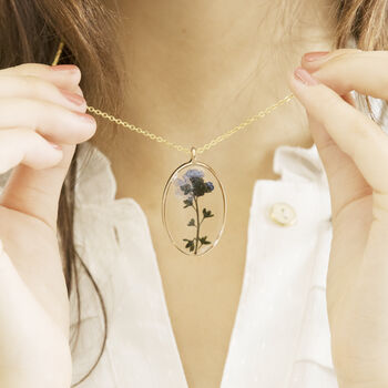 Personalised Pressed Flower Necklace, 3 of 11