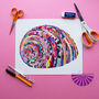 The Whorl Shell Collage Giclée Art Print, thumbnail 1 of 5