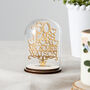 50th Gold Anniversary Personalised Keepsake Dome, thumbnail 4 of 4