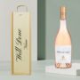 Personalised Well Done Whispering Angel Rose Wine Gift Set, thumbnail 1 of 4