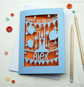1st birthday cards
