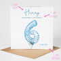Personalised 6th Birthday Card, thumbnail 3 of 6