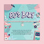 80’s Baby Bracelet – Birthday Bracelet Gift With Star Charm, thumbnail 1 of 7